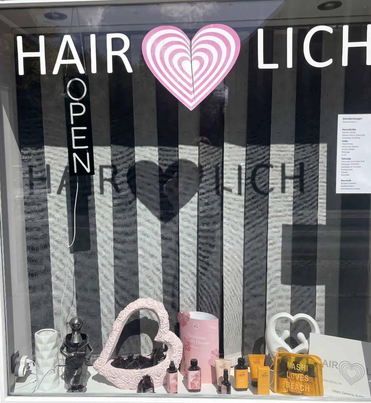 HAARLICH Eingang